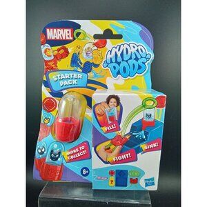 Marvel Hydro Pods Starter Pack Kids Water-Filled Character Fight Toy Hasbro 6+